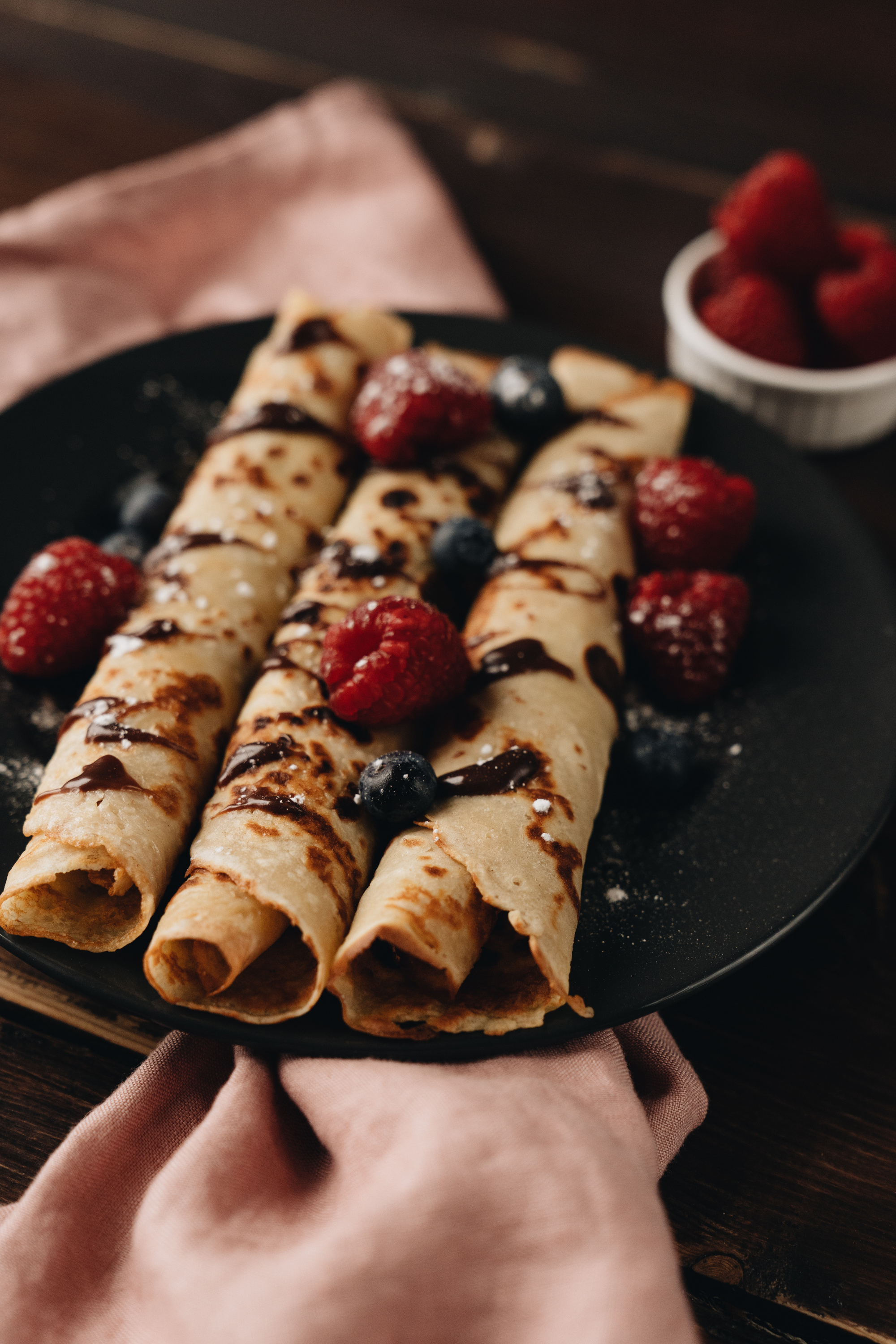 Pancakes with Berries